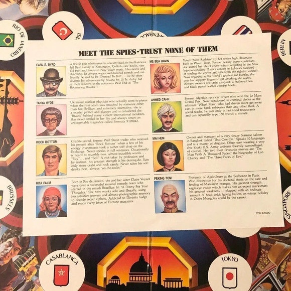 Vintage 1983 Conspiracy Board Game Milton Bradley Fr and Eng Missing Bank Books - Picture 15 of 16